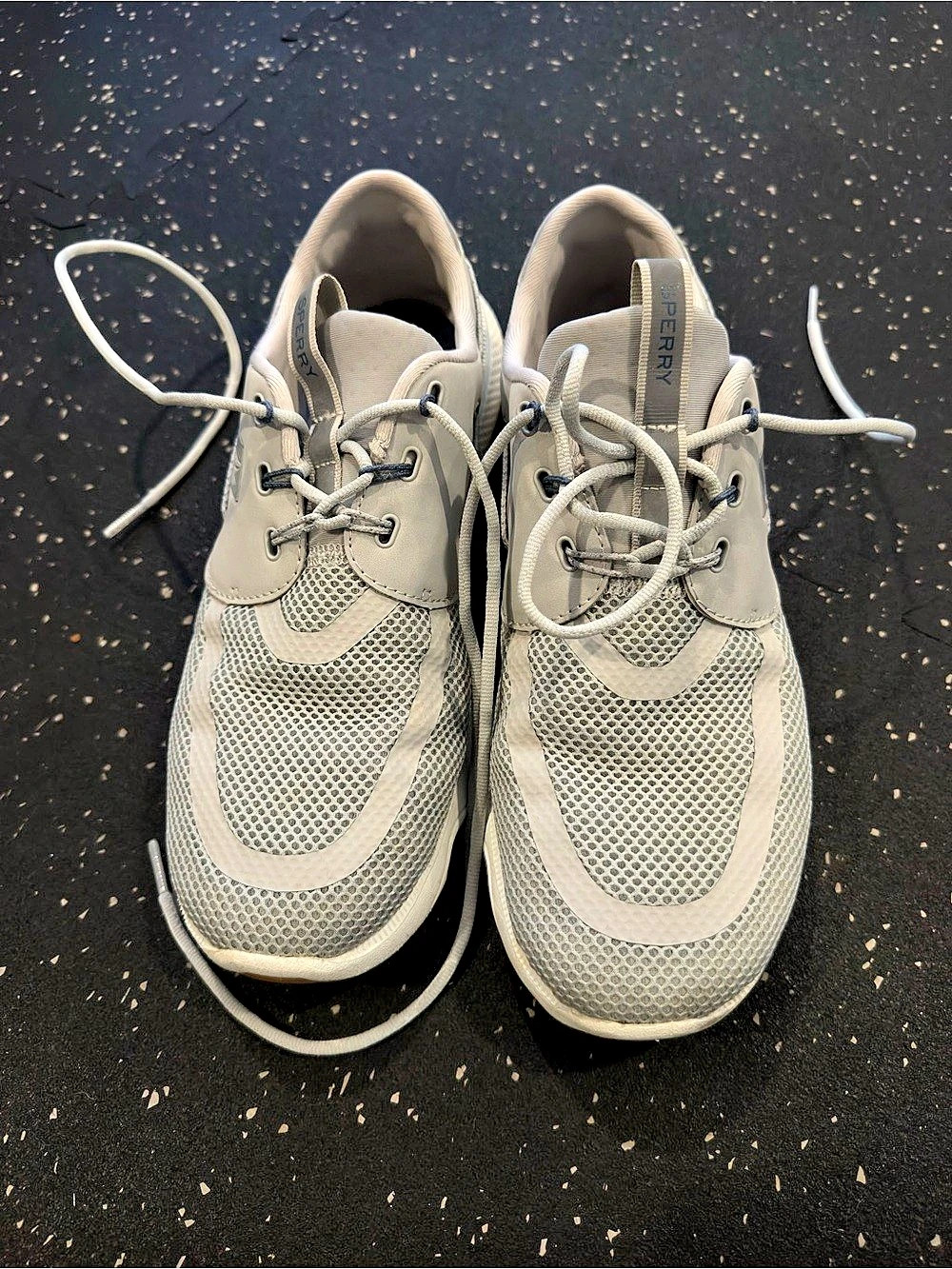 Sperry Dipsail Mesh 3-Eye Boat Sneaker Gray